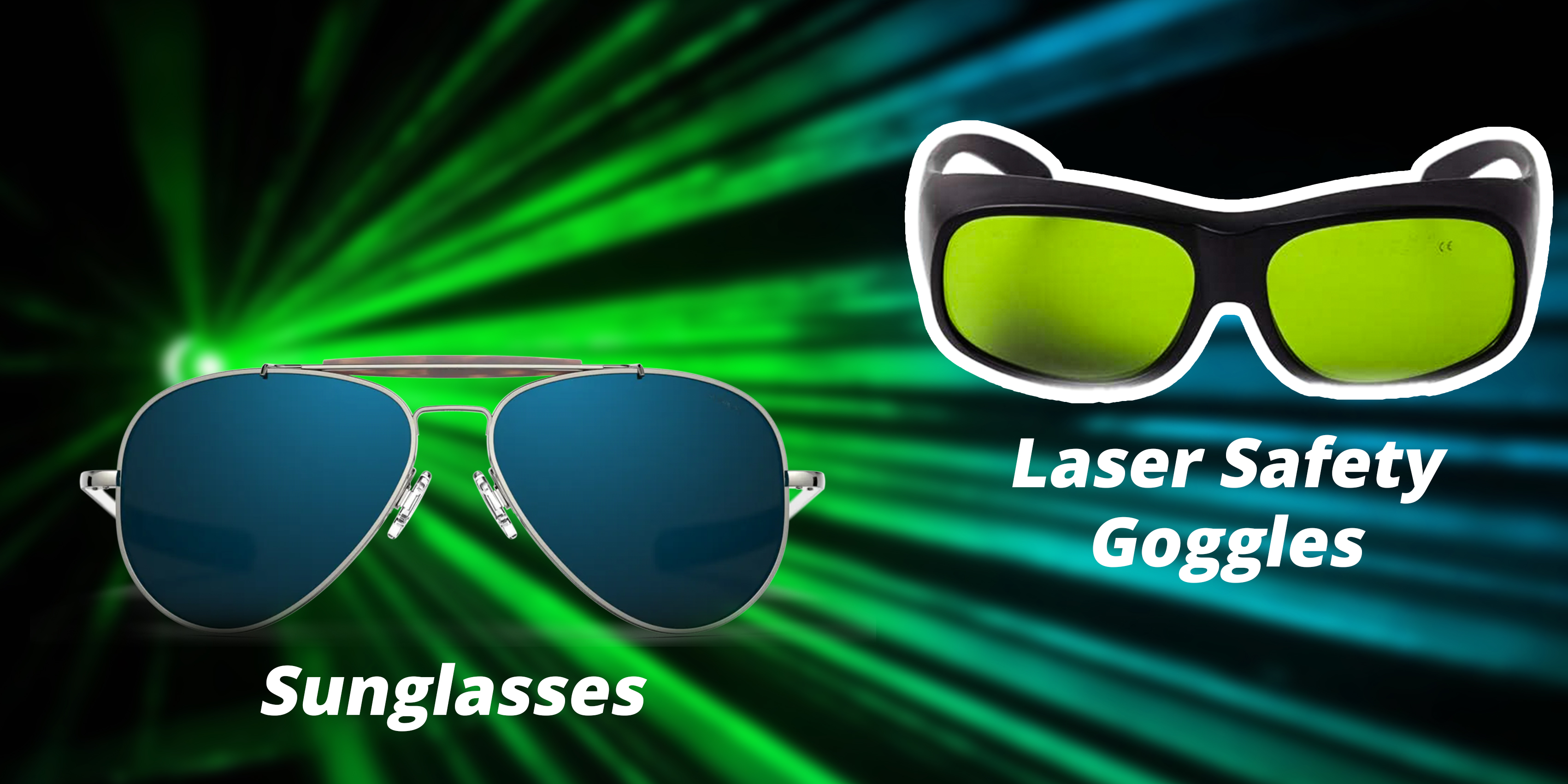 Gafas de sol o gafas láser: ¿cuál elegir para la protección láser?